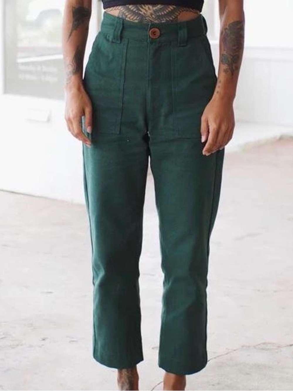 Beaton Linen Utility Pants